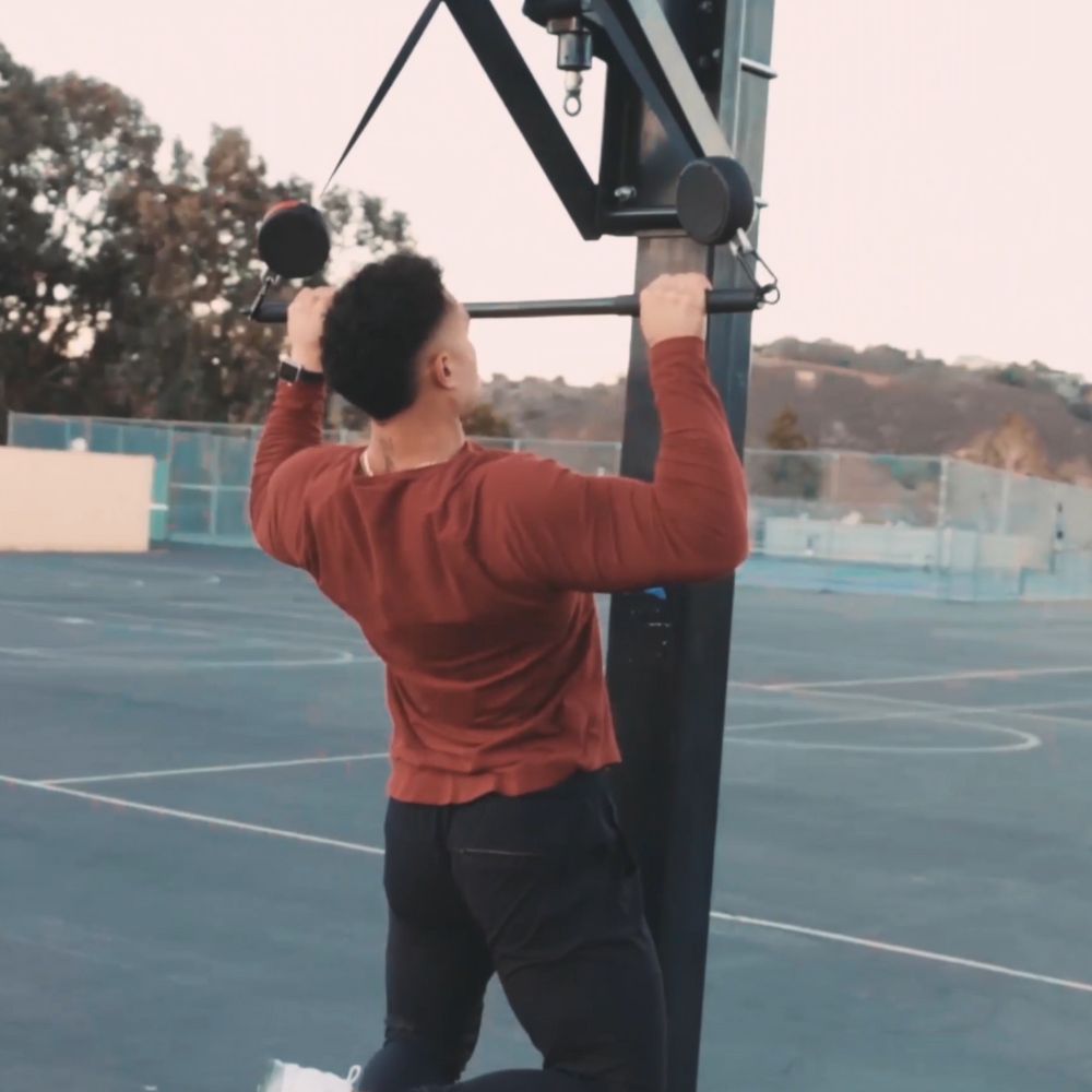 What's the best bodyweight exercise for building strength? The pull up!